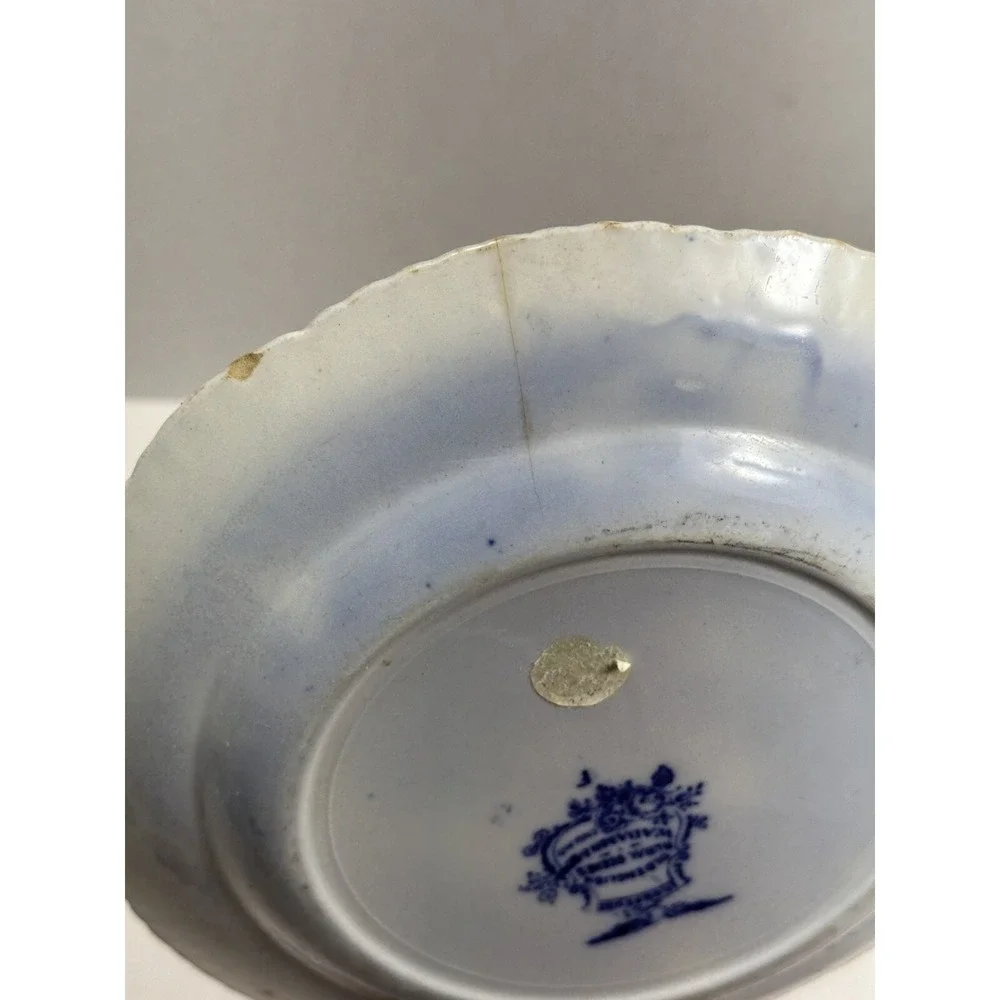Flow Blue Adams Ironstone 9